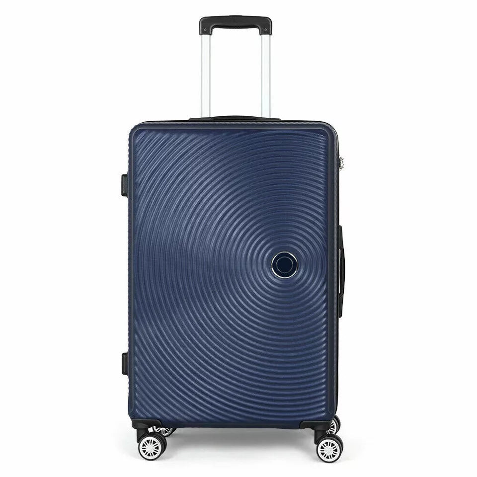 Deluxe 3-Piece Suitcase Set with Spinner Wheels