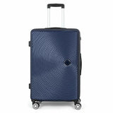 Deluxe 3-Piece Suitcase Set with Spinner Wheels