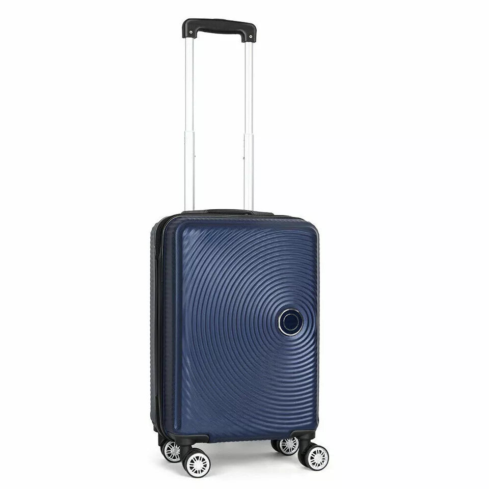 Deluxe 3-Piece Suitcase Set with Spinner Wheels