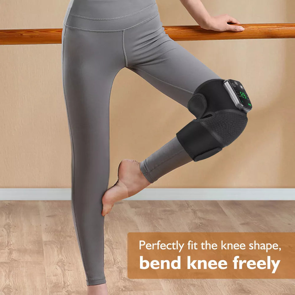 Triple Action Knee Therapy - Fast Heating, Vibration, and Massage Therapy