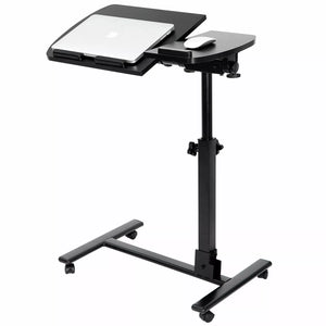 Versatile Height Adjustable Rolling Laptop Desk