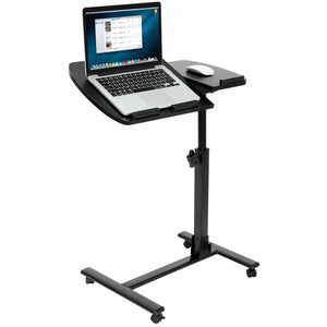 Versatile Height Adjustable Rolling Laptop Desk