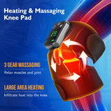 Triple Action Knee Therapy - Fast Heating, Vibration, and Massage Therapy