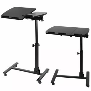 Versatile Height Adjustable Rolling Laptop Desk