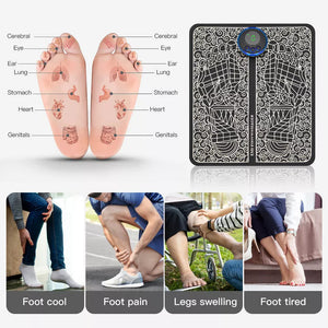 EMS Electric Foot Massager For Enhanced Blood Circulation and Muscle Stimulation