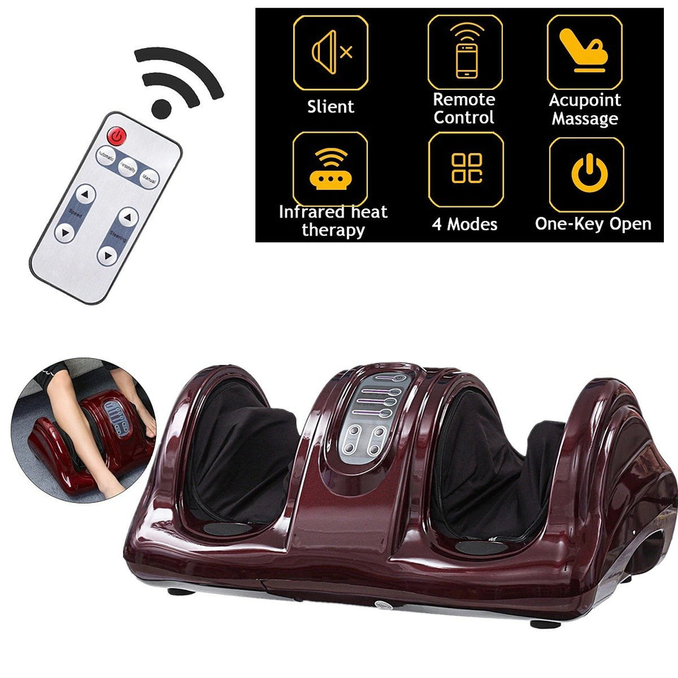 Multifunctional Portable Foot & Calf Massager With Remote Control