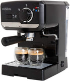 Coffee Steam Machine |  Premium 3-in-1 Steam Coffee Machine for Espresso Cappucino and Latte with 15 Bar Pressure