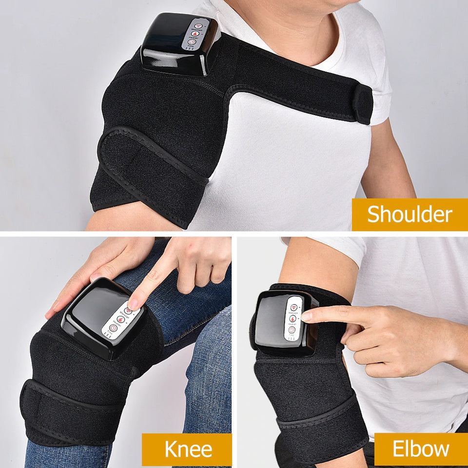 Rechargeable Heated Knee Brace | Joint Heat Massager