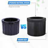 Portable Foldable Toilet For Camping & Hiking - Camp Toilet For Travel