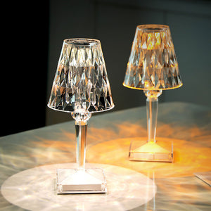 Crystal Table Lamp | Crystal Bedroom Lamps for Essential Lumination and Elegant Ambiance
