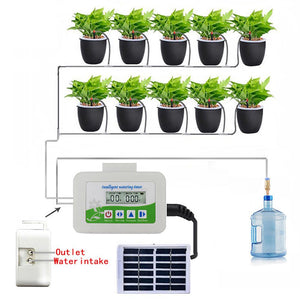 Upgraded Smart Solar Water Pump Garden Device - Automatic Watering System