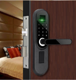 Electronic Digital Smart Door Lock -Keyless - Passcode & Fingerprint Access