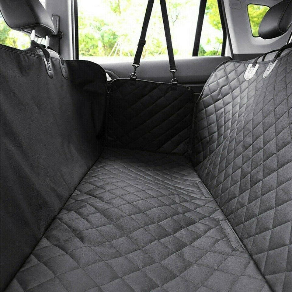 Waterproof Dog Car Seat Cover | Quilted Hammock Back Seat Protector