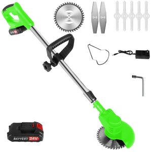 Electric Powerful Battery Operated Cordless Weed Eater | Grass Trimmer