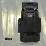 80L Military Tactical Rucksack Army Molle Backpack 