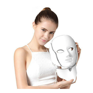 LED Light Mask - Photon Light Therapy Anti aging LED Mask  For Face & Neck Rejuvenation