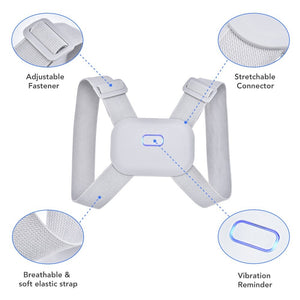 Smart Posture Corrector Brace With Intelligent Posture Tracking Sensor Technology