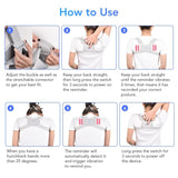 Smart Posture Corrector Brace With Intelligent Posture Tracking Sensor Technology
